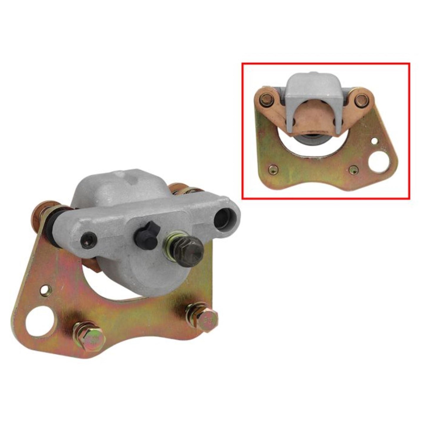 Bronco Brake Caliper - Front Left - with Brake Pads [MPN: AT-05A39]_1408606