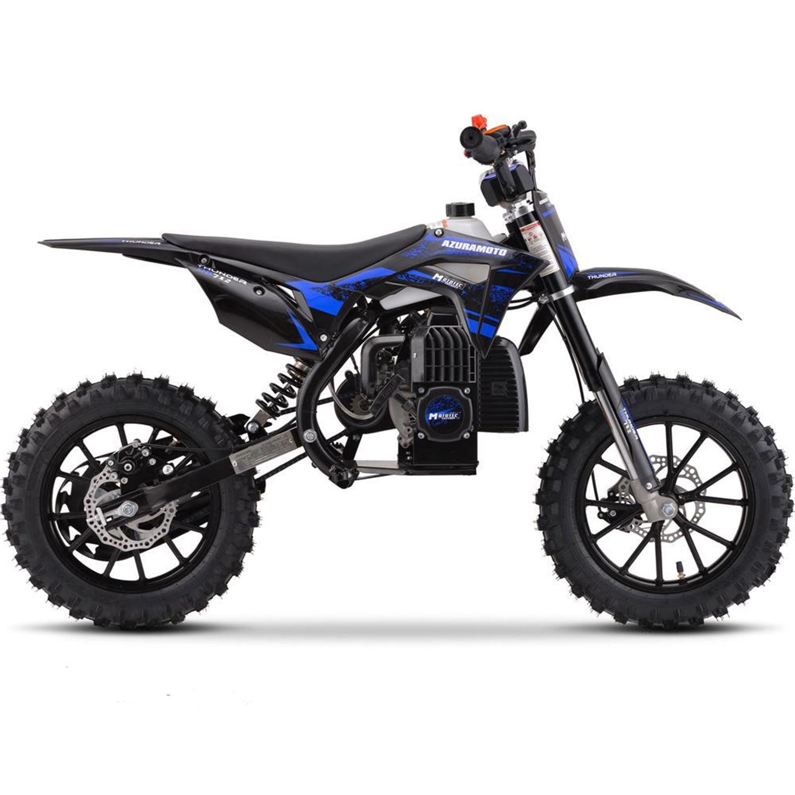 MotoTec USA Thunder 50cc 2-Stroke Kids Gas Dirt Bike_1369778