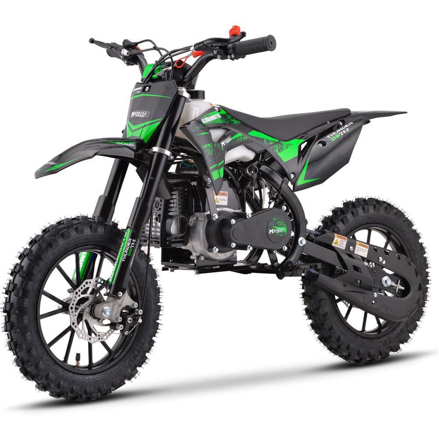 MotoTec USA Thunder 50cc 2-Stroke Kids Gas Dirt Bike_1369794
