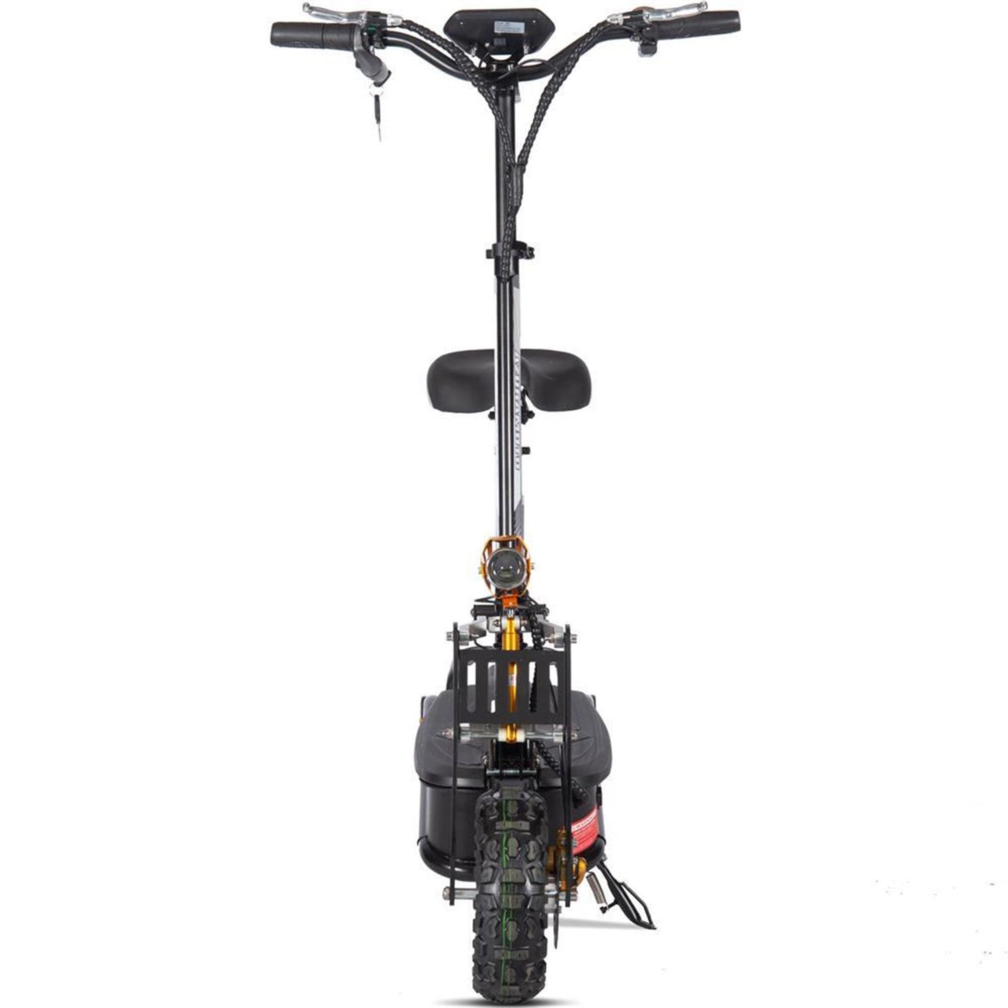 MotoTec USA Ares 48v 1600w Electric Scooter - Black MT-ARES-48V-1600W_BLACK_976832