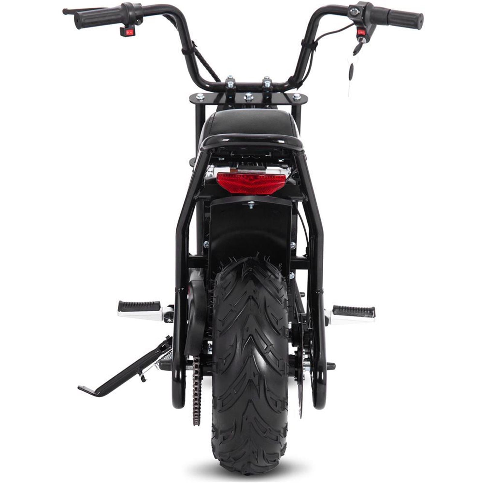 MotoTec USA 48v 1000w Electric Powered Mini Bike - Black MT-MINIBIKE-48V-1000W_BLACK_976837