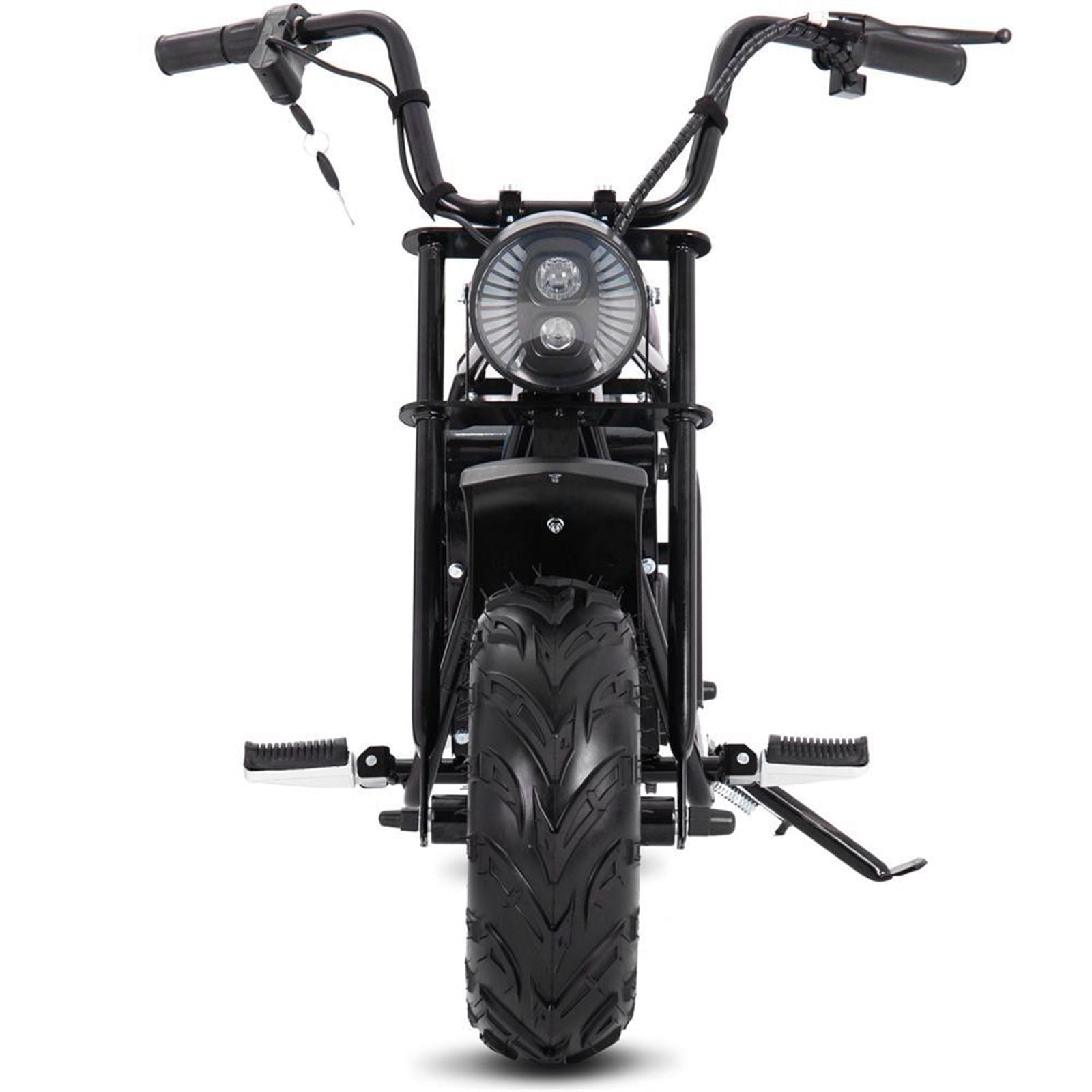 MotoTec USA 48v 1000w Electric Powered Mini Bike - Black MT-MINIBIKE-48V-1000W_BLACK_976838