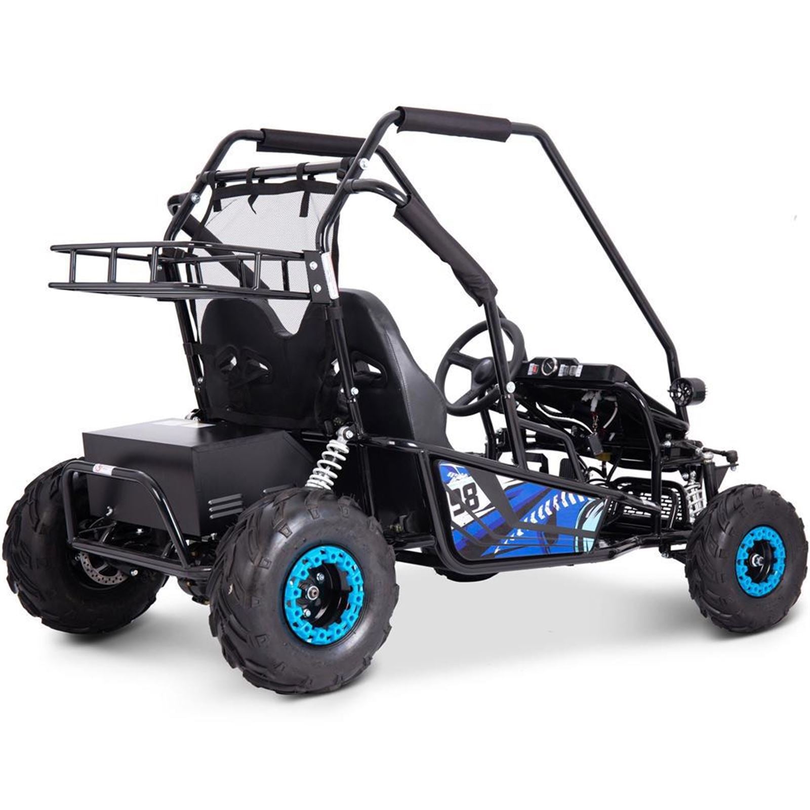 MotoTec USA Mud Monster XL 60v 2000w Electric Go Kart _976847