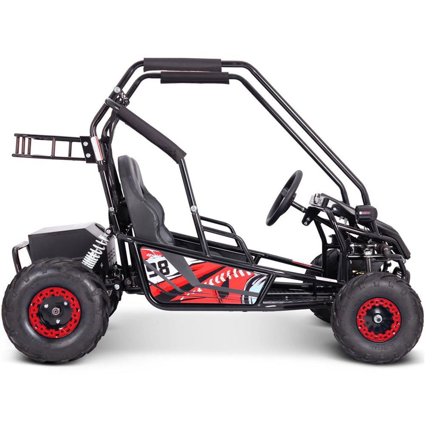 MotoTec USA Mud Monster XL 60v 2000w Electric Go Kart _976856