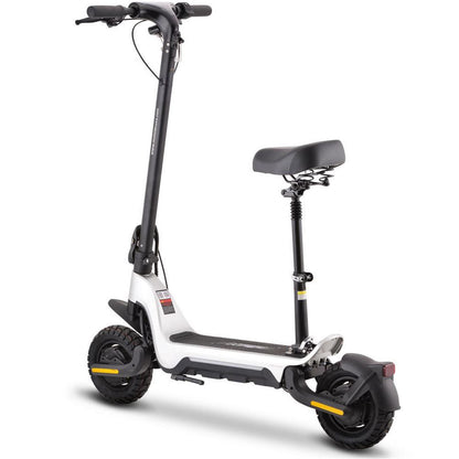 MotoTec USA Fury 48v 1000w Lithium Electric Scooter - Silver [MPN: MT-FURY-48V-1000W_SILVER]_976860