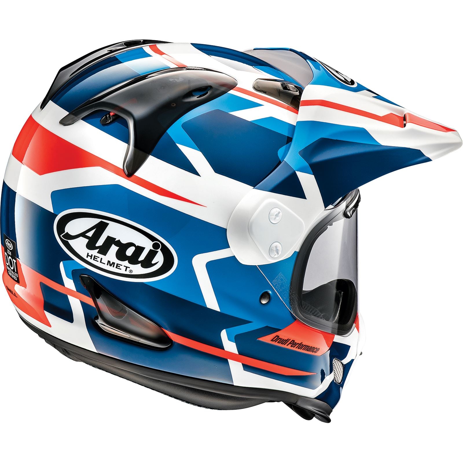 Arai XD-4 Helmet - Depart - White/Blue - XS 0140-0232_1134802