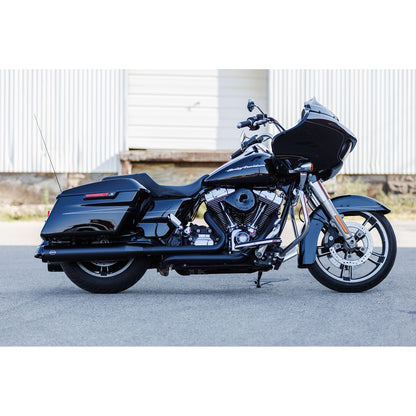 S&S Cycle 4-1/2" GNX Slip-On Mufflers - Guardian Black 550-1078_1139066