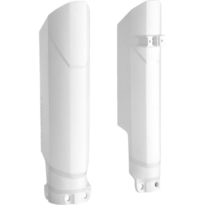 Polisport Full Wrap Lower Fork Guards -White for GAS/HUS/KTM 8399300002_1502835