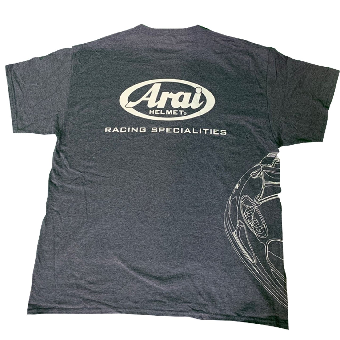 Arai Helmet T-Shirt - Dark Heather Gray - XL 121566_1136549