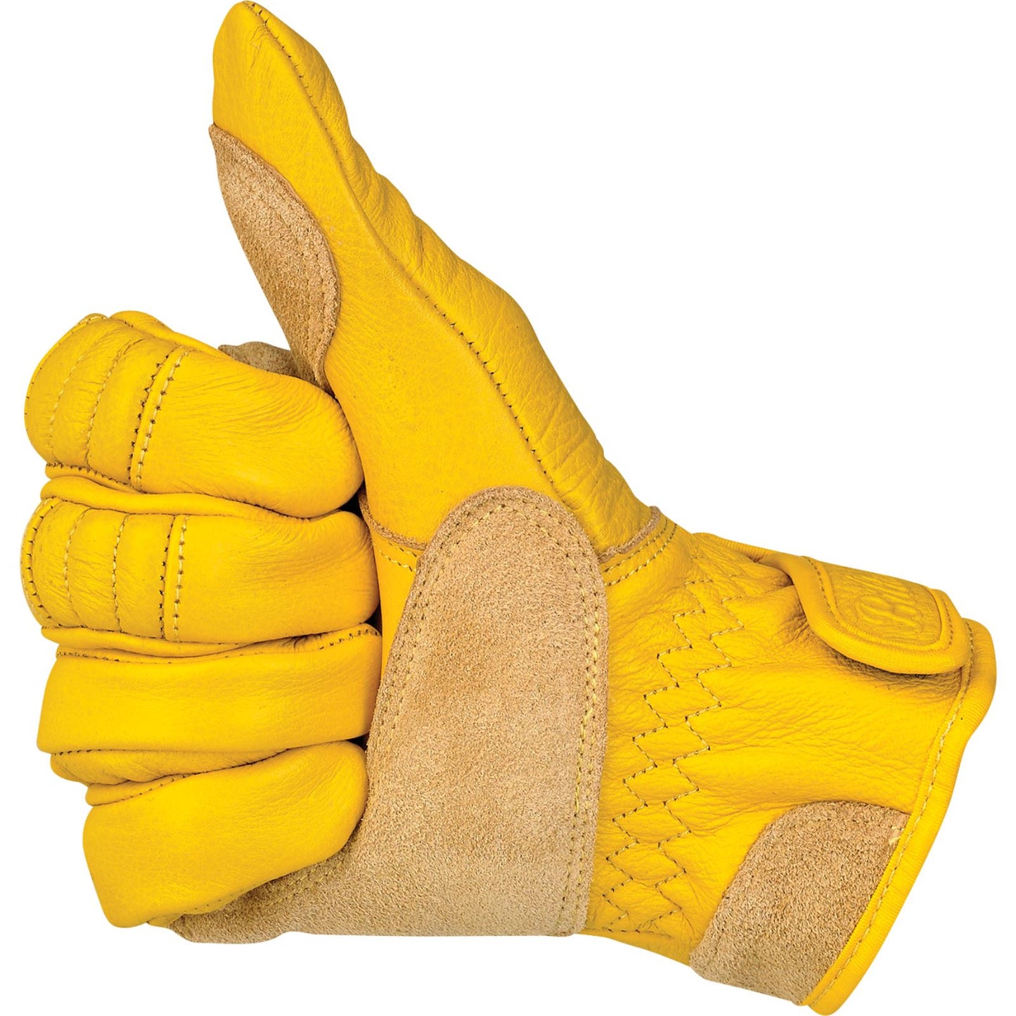 Biltwell Inc. Work 2.0 Gloves - Gold - Medium [MPN: 1510-0707-003]_1137270