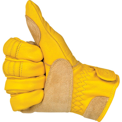Biltwell Inc. Work 2.0 Gloves - Gold - Medium [MPN: 1510-0707-003]_1137270