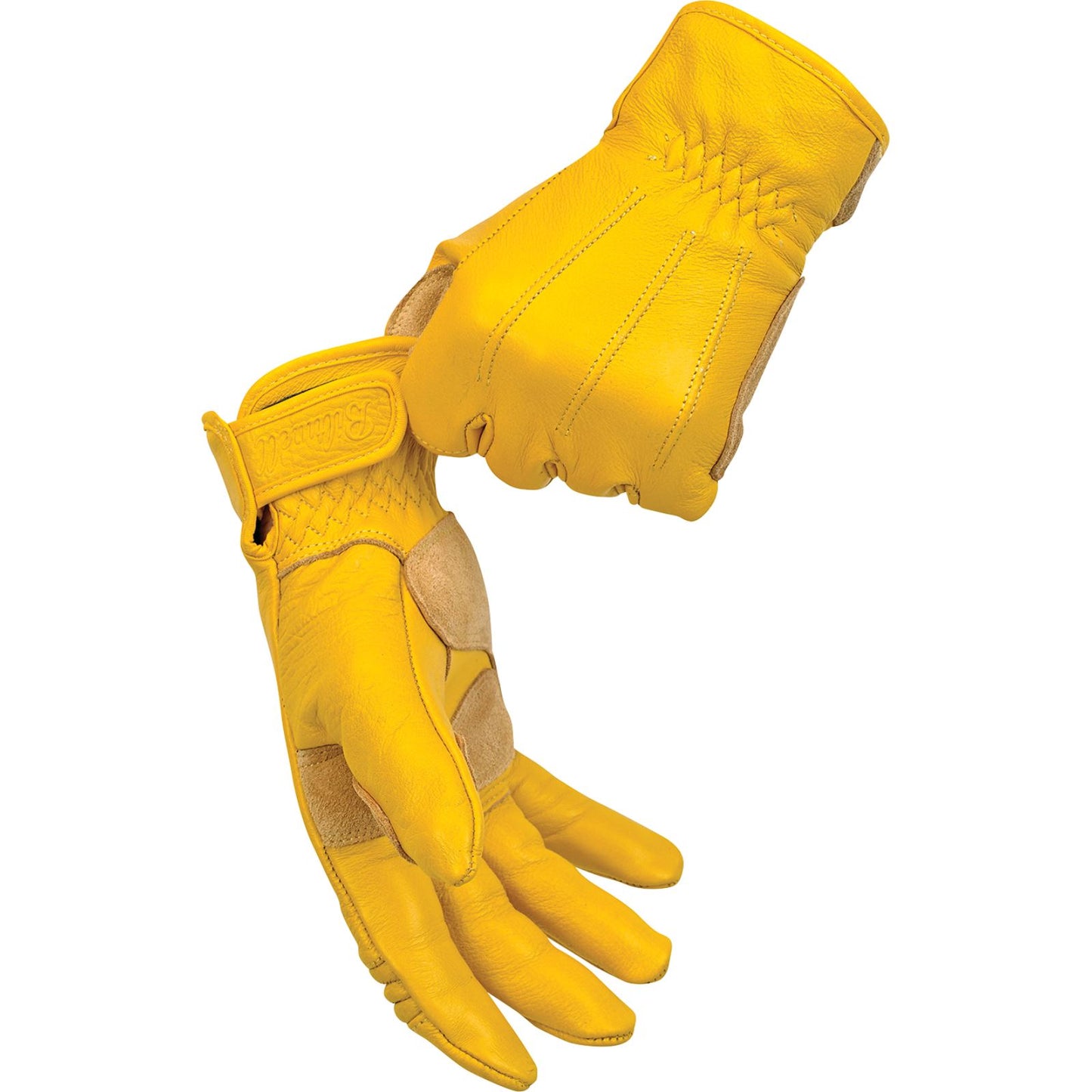 Biltwell Inc. Work 2.0 Gloves - Gold - Medium [MPN: 1510-0707-003]_1137298
