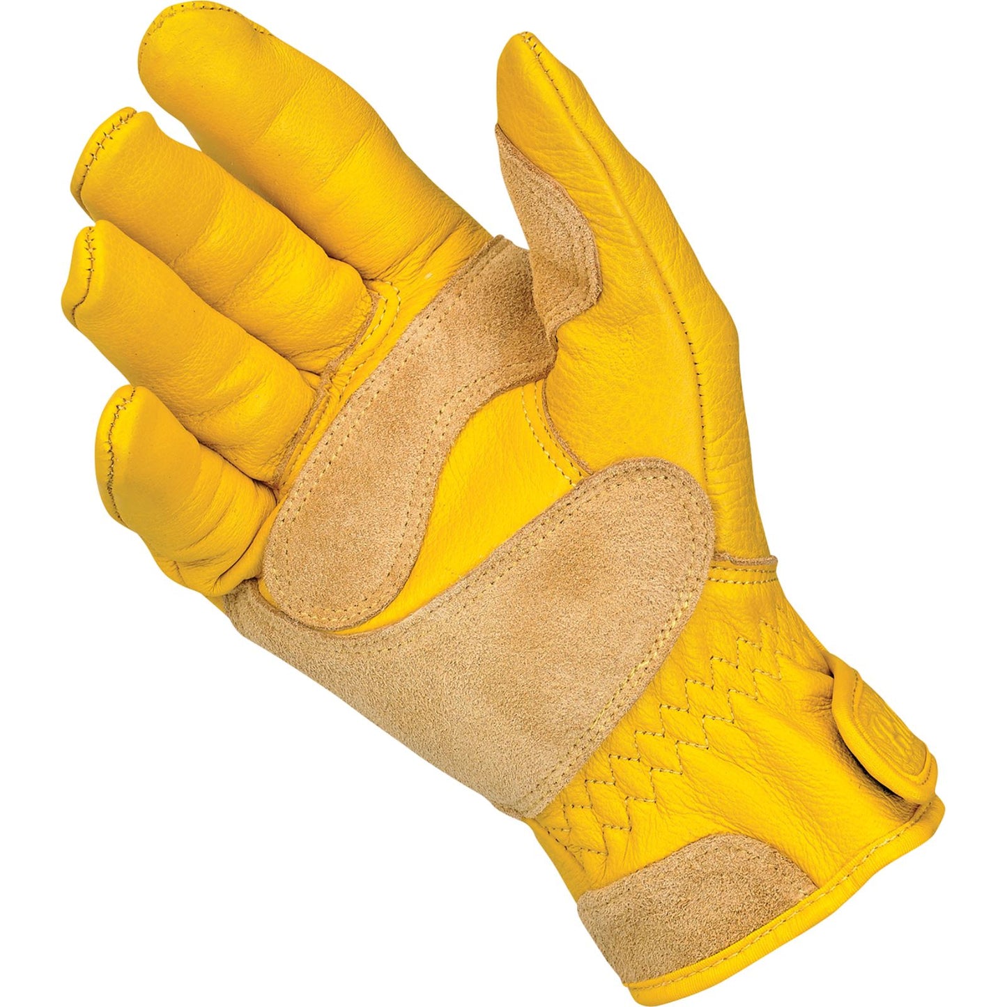 Biltwell Inc. Work 2.0 Gloves - Gold - Medium [MPN: 1510-0707-003]_1137297