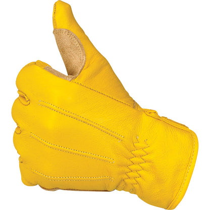 Biltwell Inc. Work 2.0 Gloves - Gold - Medium [MPN: 1510-0707-003]_1137295