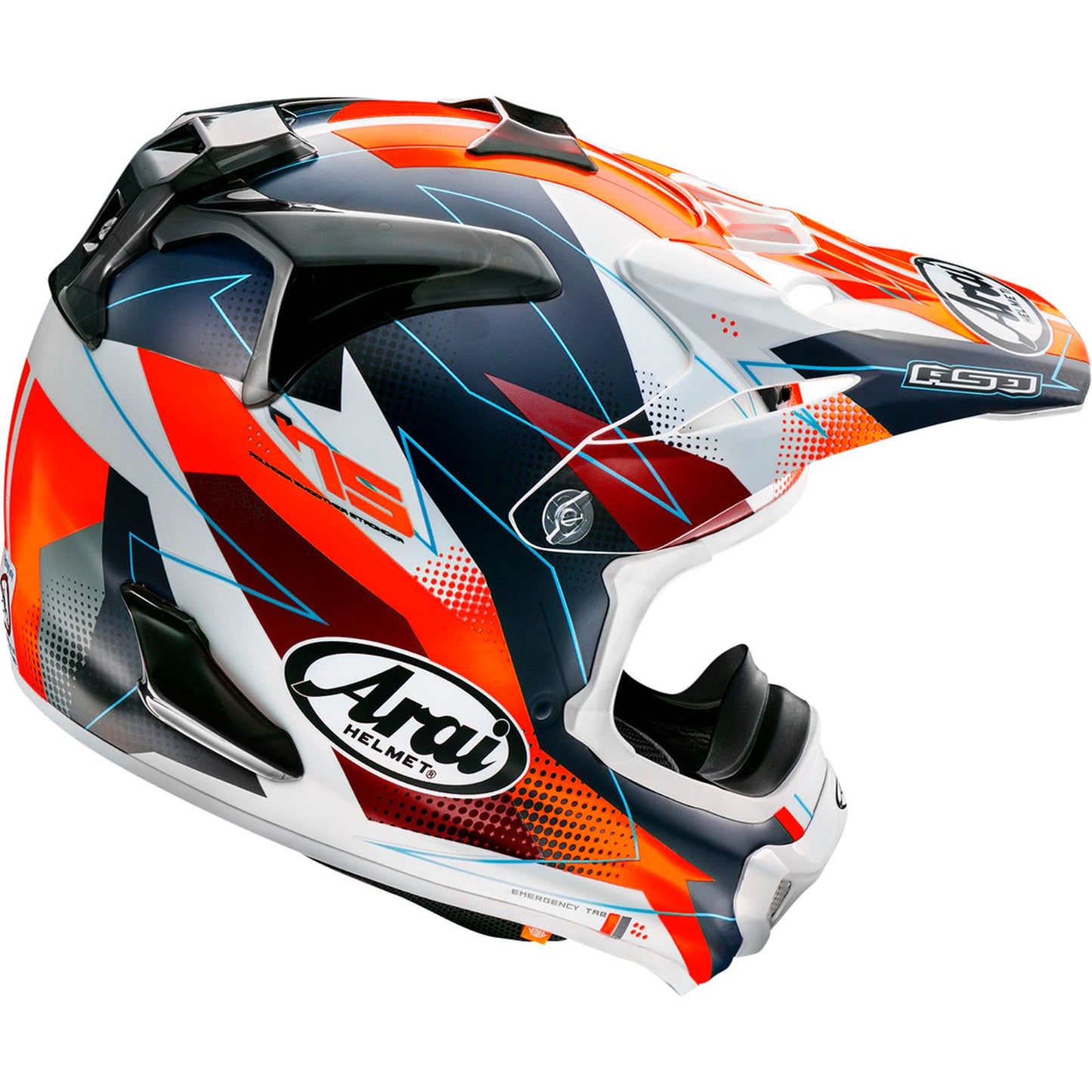 Arai VX-Pro4 Helmet - Resolute - Red - Small 0110-8478_1144965