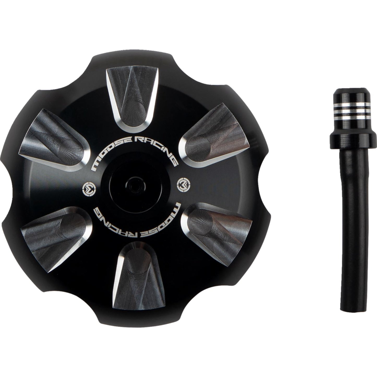Moose Offroad Aluminum Gas Cap - Black - Gas Gas T03-5115B_1160214