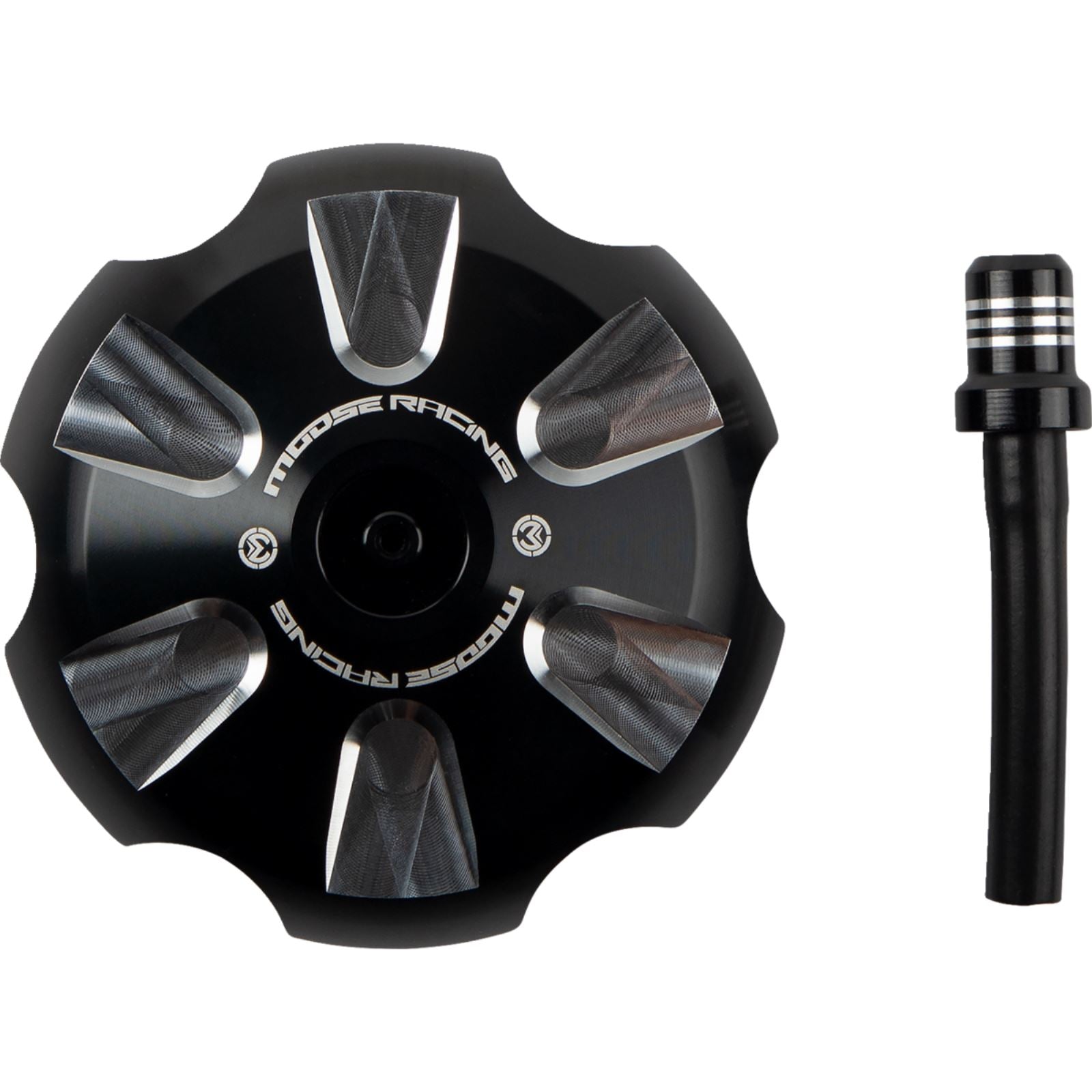 Moose Offroad Aluminum Gas Cap - Black - Gas Gas T03-5115B_1160214