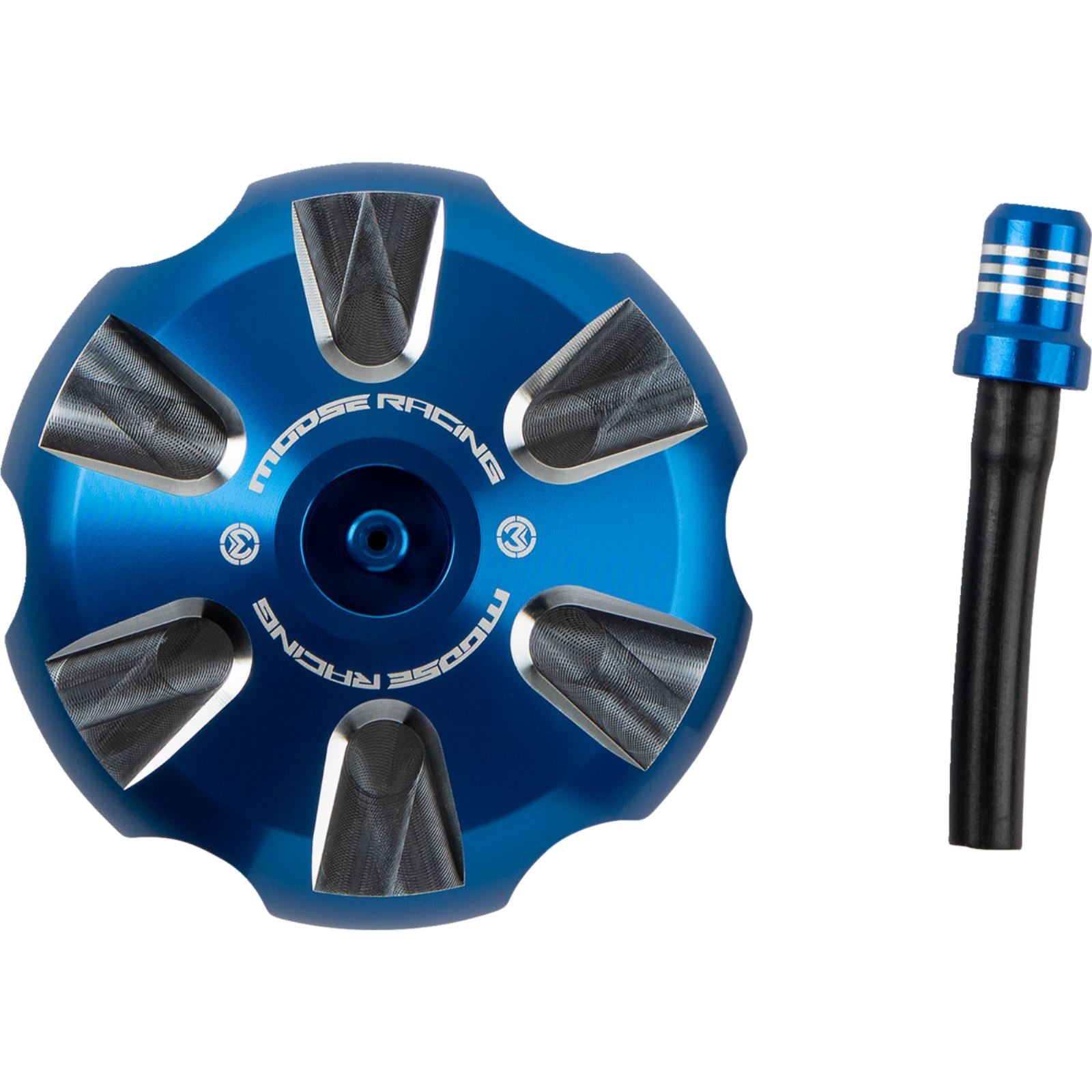 Moose Offroad Aluminum Gas Cap - Blue - Sherco T03-5116L_1160216
