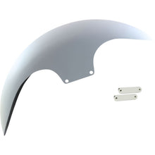 Paul Yaffe's Bagger Nation Cafe Front Fender - 19" - Chrome Adapters for Harley-Davidson [MPN: CAFE-19-14L-C-C]_1151932
