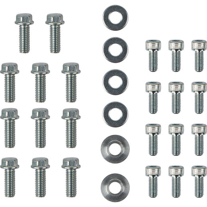 Moose Offroad Billet Radiator Guards - Silver for Beta 12-4023_1148321
