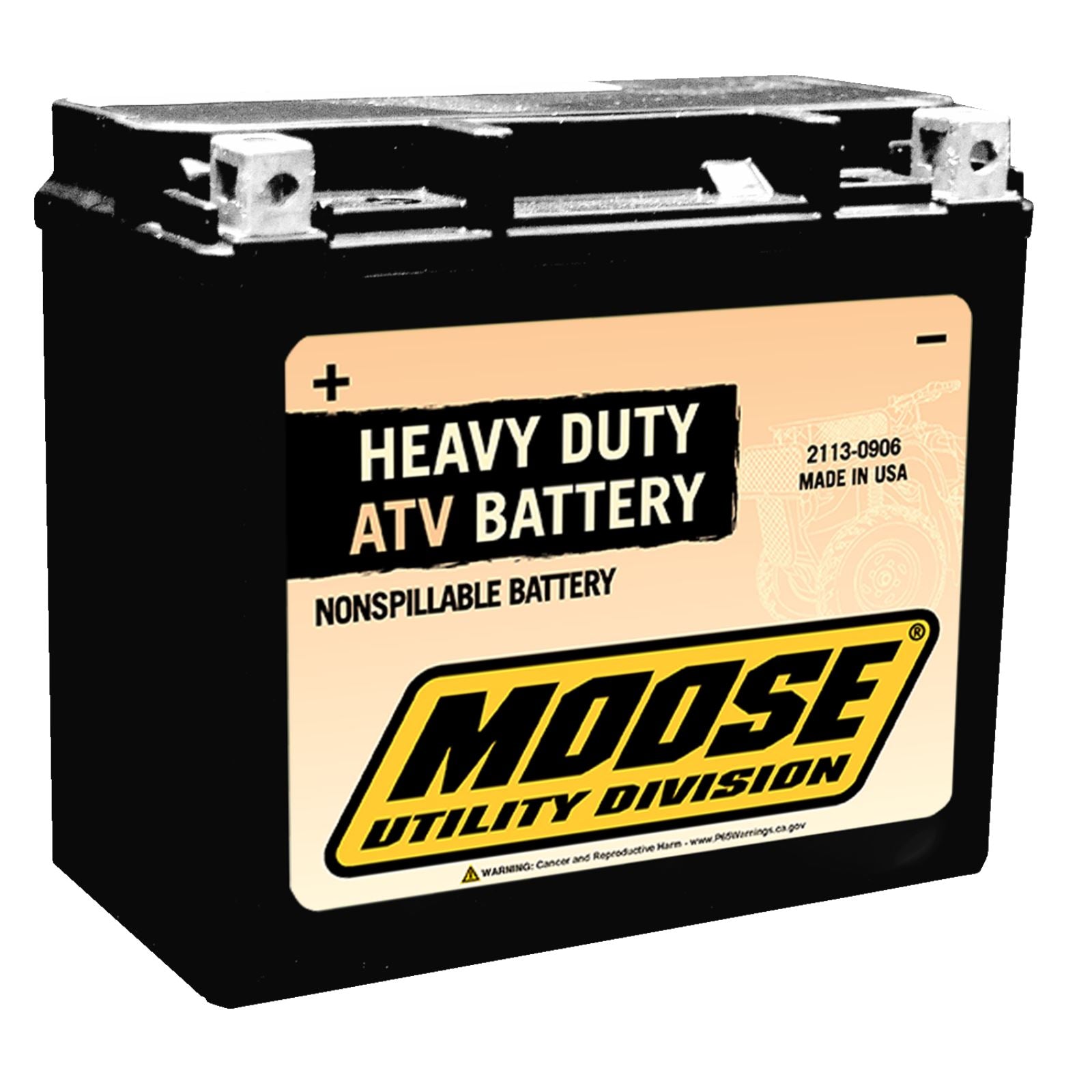 Moose Offroad AGM Maintenance Free Battery - 12V - 20ah - GYZ20H-A MOOM720GHA_1158626