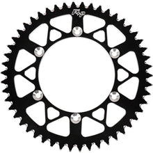 Fire Power Rear Sprocket - Aluminum 46T-420 - Black for Kawasaki/Suziki 410-46 BLK_1174716