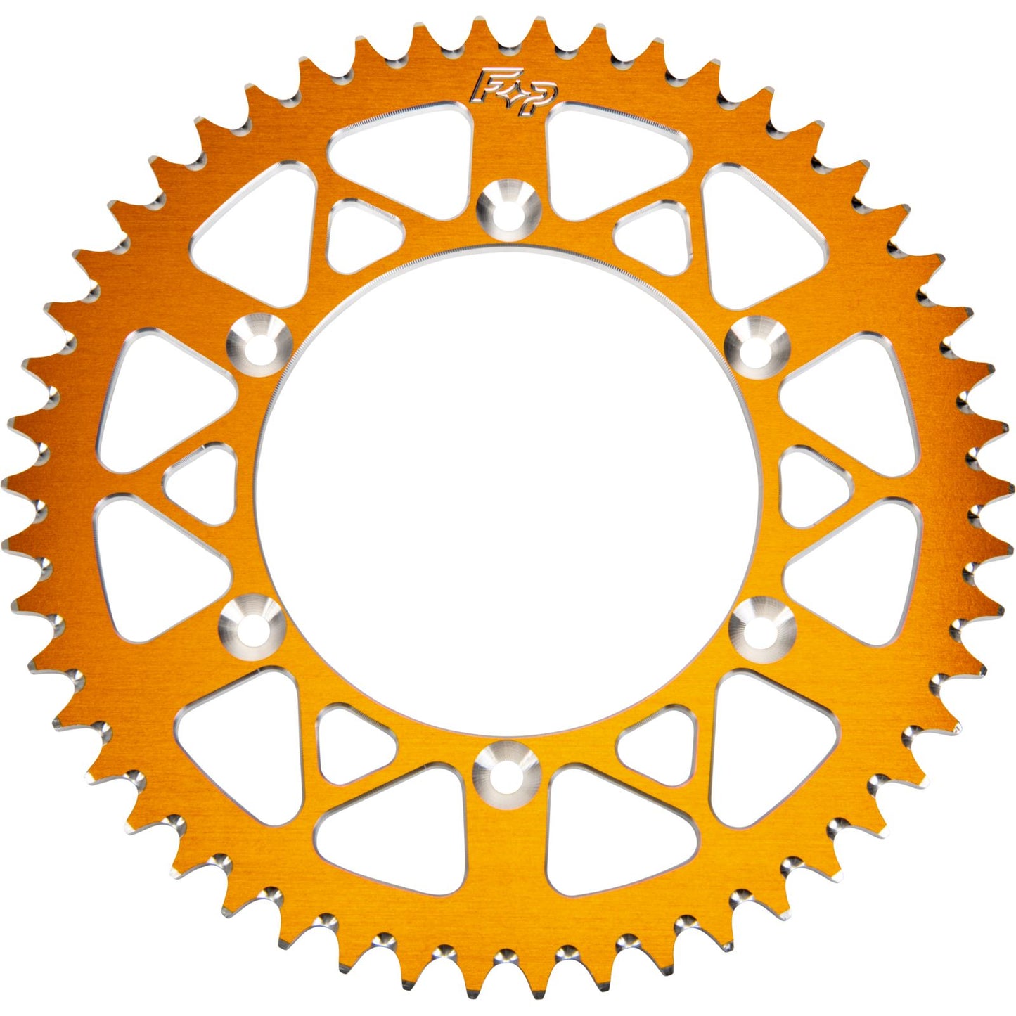 Fire Power Rear Sprocket - Aluminum 46T-520 - Orange for Husqvarna/KTM 316-46 ORG_1174761