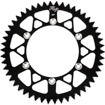 Fire Power Rear Sprocket - Aluminum 50T-520 - Black for Honda/Yamaha 208-50 BLK_1136579
