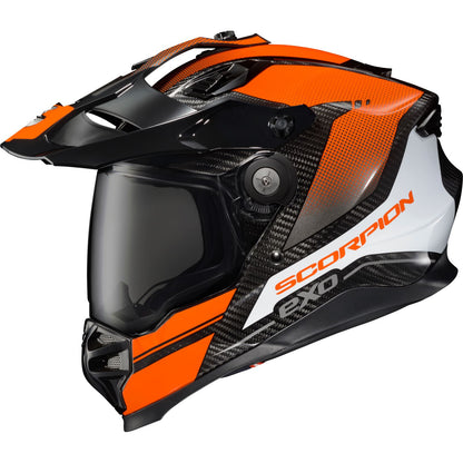 ScorpionEXO XT9000 Carbon Full-Face Helmet - Trailhead - Orange - XL XT9-1026_1148312