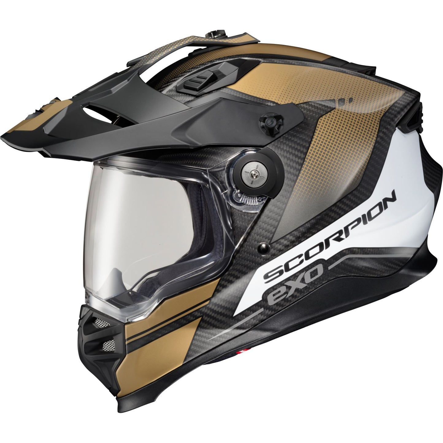 ScorpionEXO XT9000 Carbon Trailhead Full-Face Helmet - Matte Gold - Large XT9-1045_1136689