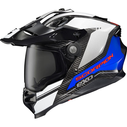 ScorpionEXO XT9000 Carbon Full-Face Helmet - Trailhead - White - XL XT9-1056_1136669