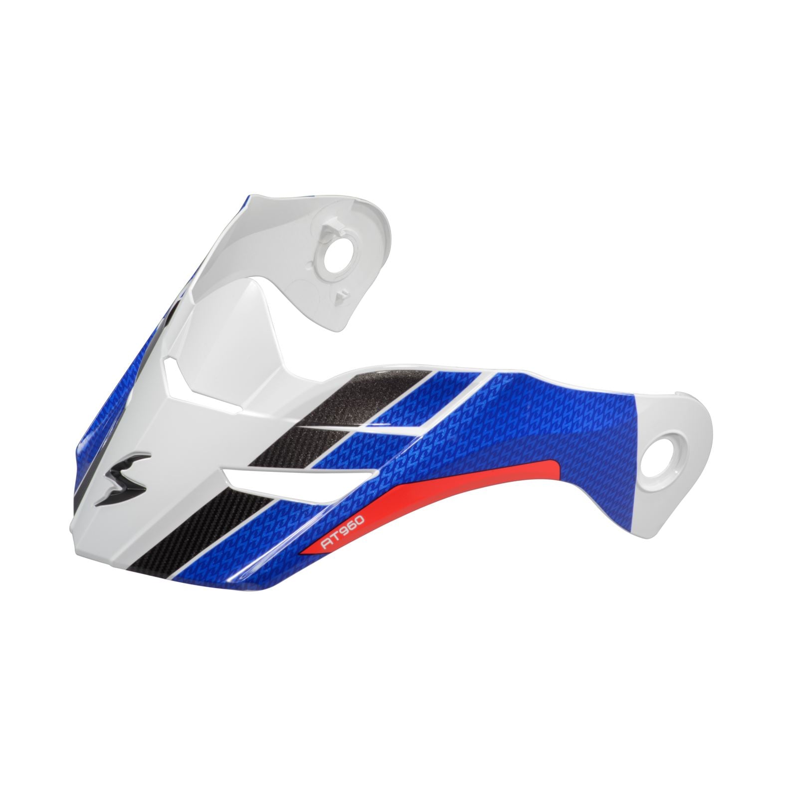 ScorpionEXO EXO-AT960 Peak Visor - Hicks White/Blue 52-960-12_1136794