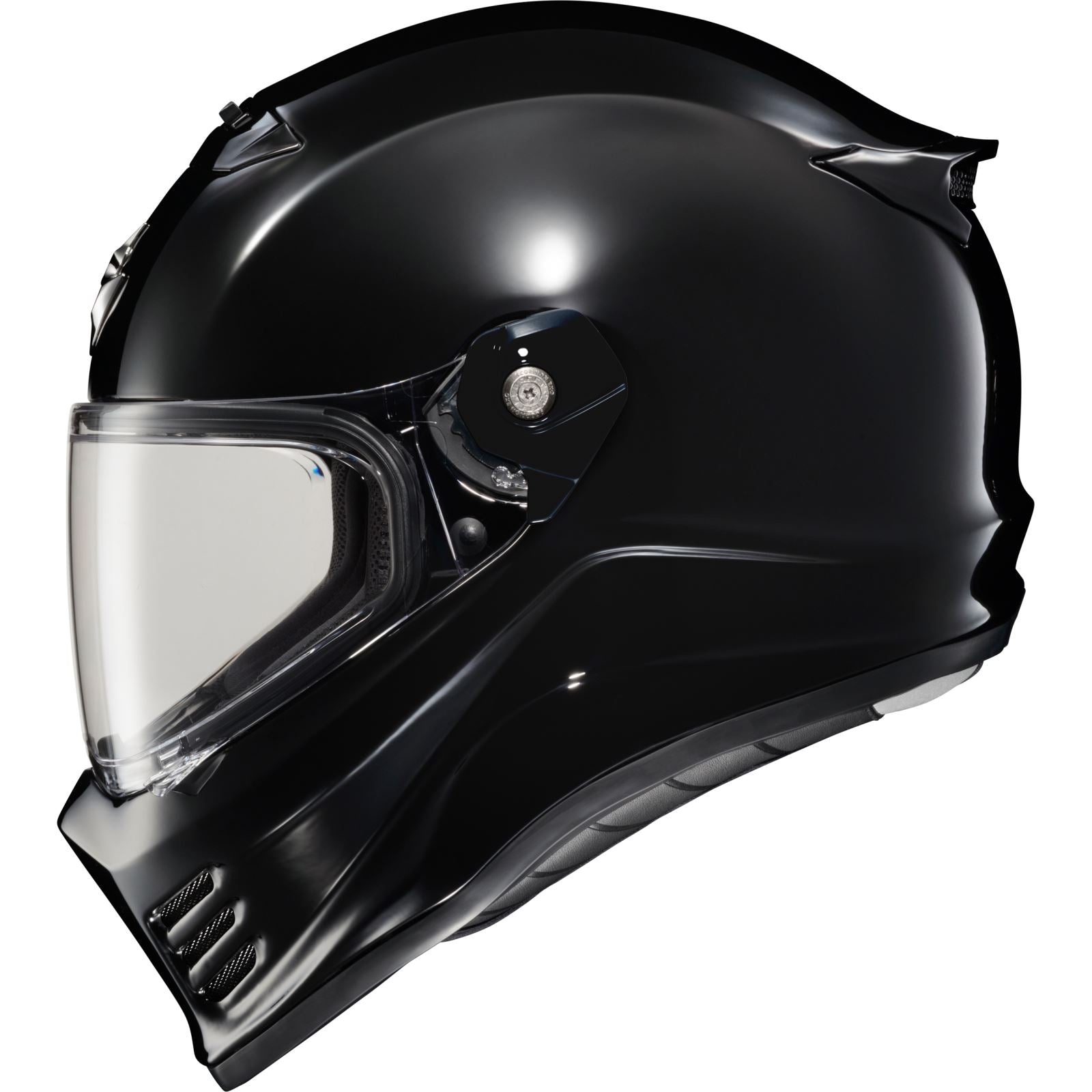 ScorpionEXO Covert FX Full Face Motorcycle Helmet - Gloss Black - XS CFX-0032_1136765