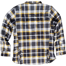 ScorpionEXO Women's Covert Flannel Riding Shirt - White/Yellow _1148388