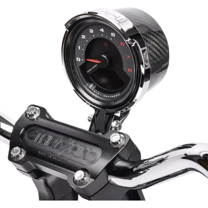 Thrashin Supply Company Gauge Relocation Kit - Chrome [MPN: TSC-2710-3]_1146999