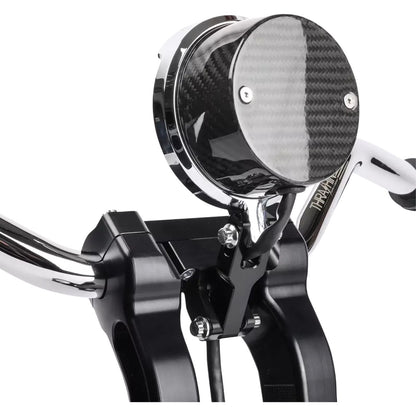 Thrashin Supply Company Gauge Relocation Kit - Chrome [MPN: TSC-2710-3]_1147000