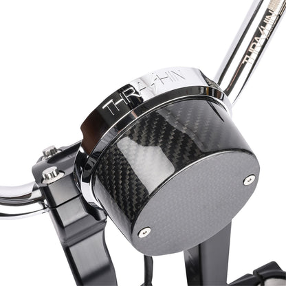 Thrashin Supply Company Gauge Relocation Kit - Chrome [MPN: TSC-2710-3]_1147001