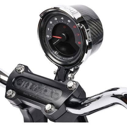 Thrashin Supply Company Gauge Relocation Kit - Chrome [MPN: TSC-2710-3]_1147003