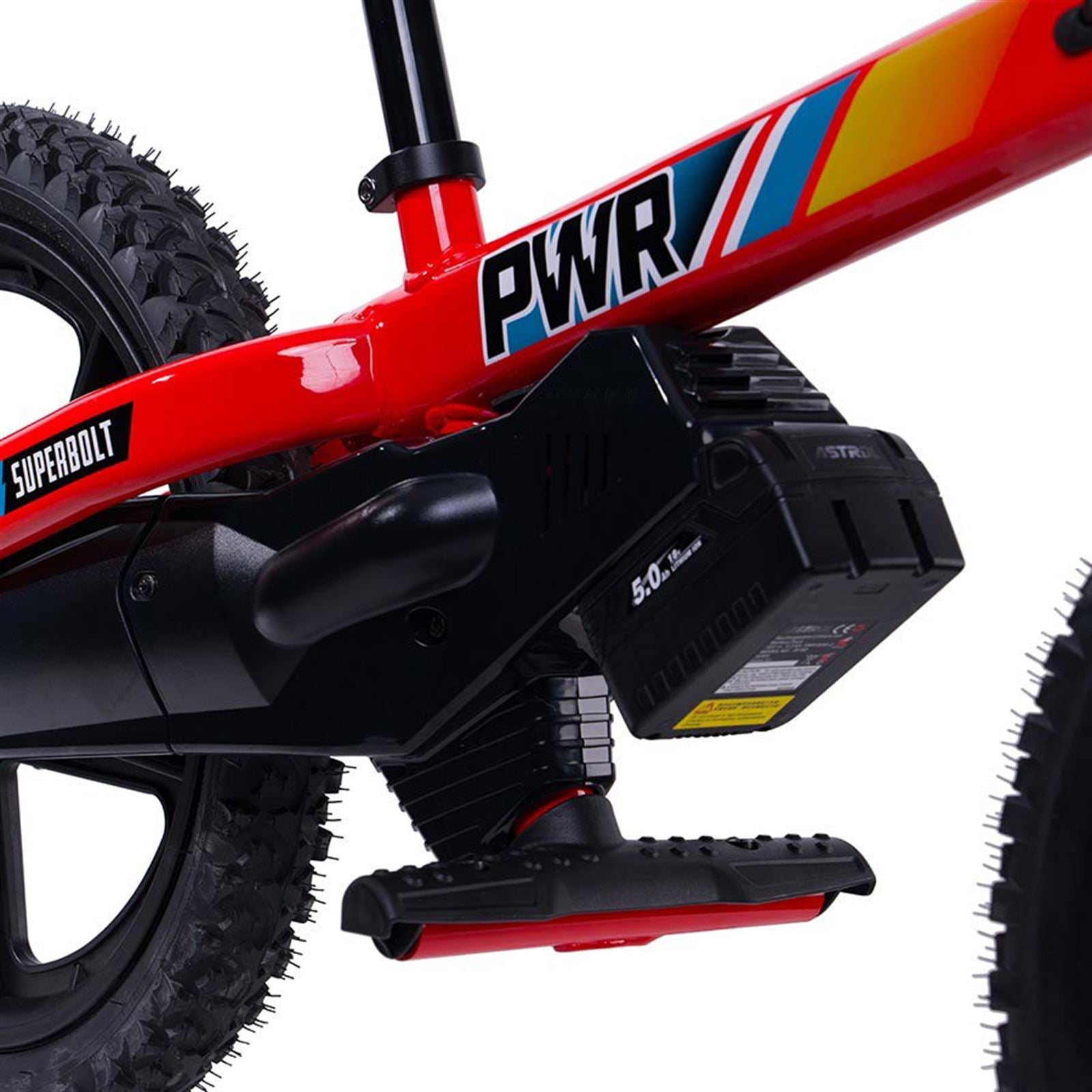 PWR Bikes Superbolt 16 HS Electric Bicycle 16'' - Orange BB-16 [MPN: PWR16ASTROL-HISPD-ORANGE]_1153379