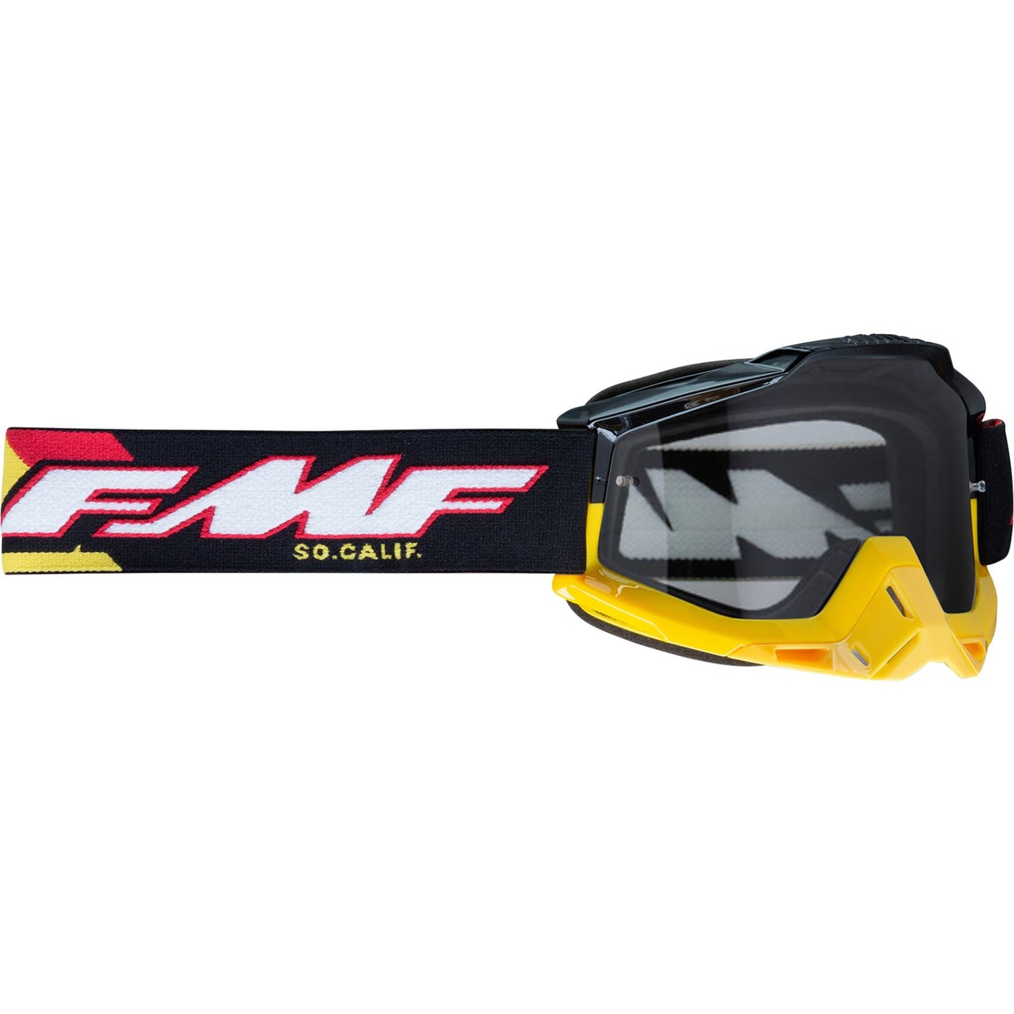 FMF Racing PowerBomb Goggless - Speedway - Black/Yellow/Red/White - Clear [MPN: F-50036-00013]_1149787