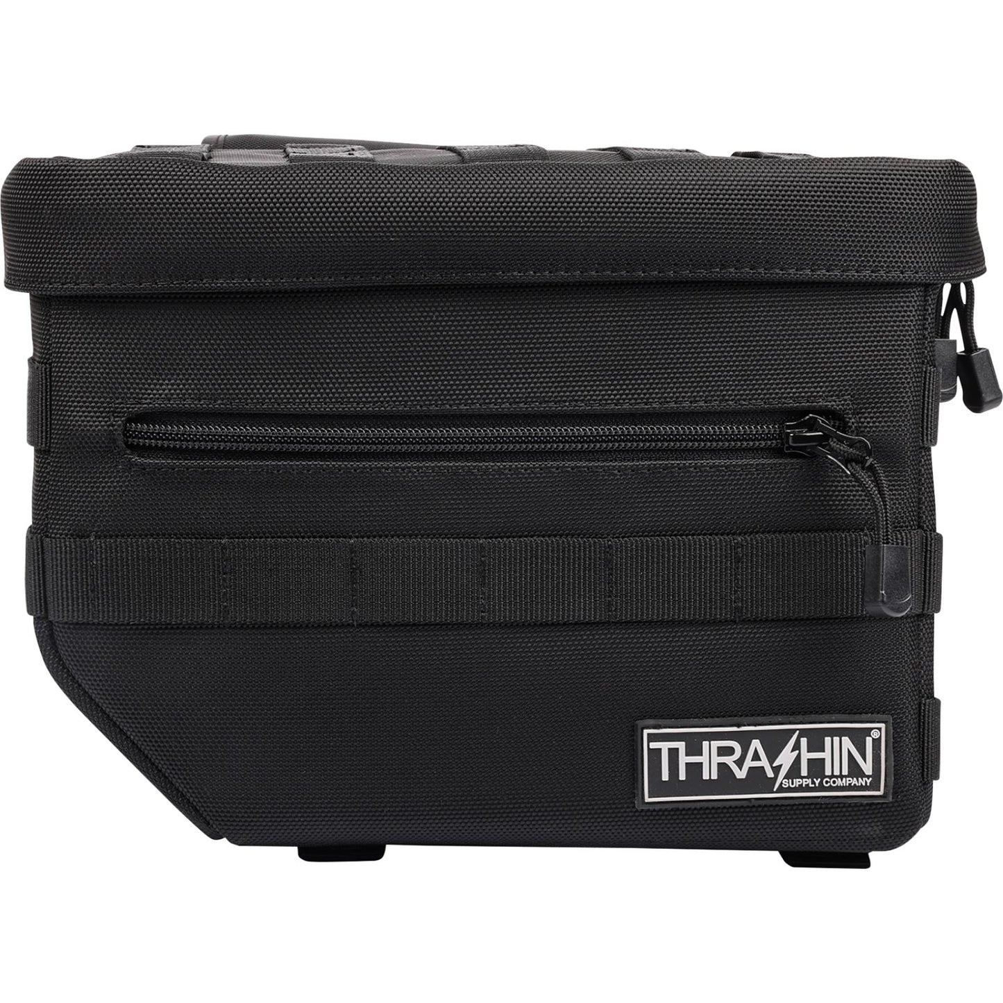 Thrashin Supply Company Essential Saddlebags - Black [MPN: TSB-0006]_1137967