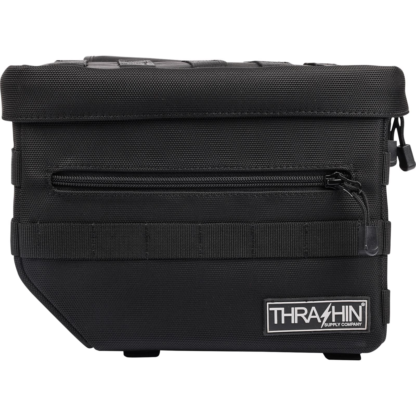Thrashin Supply Company Essential Saddlebags - Black [MPN: TSB-0006]_1137967