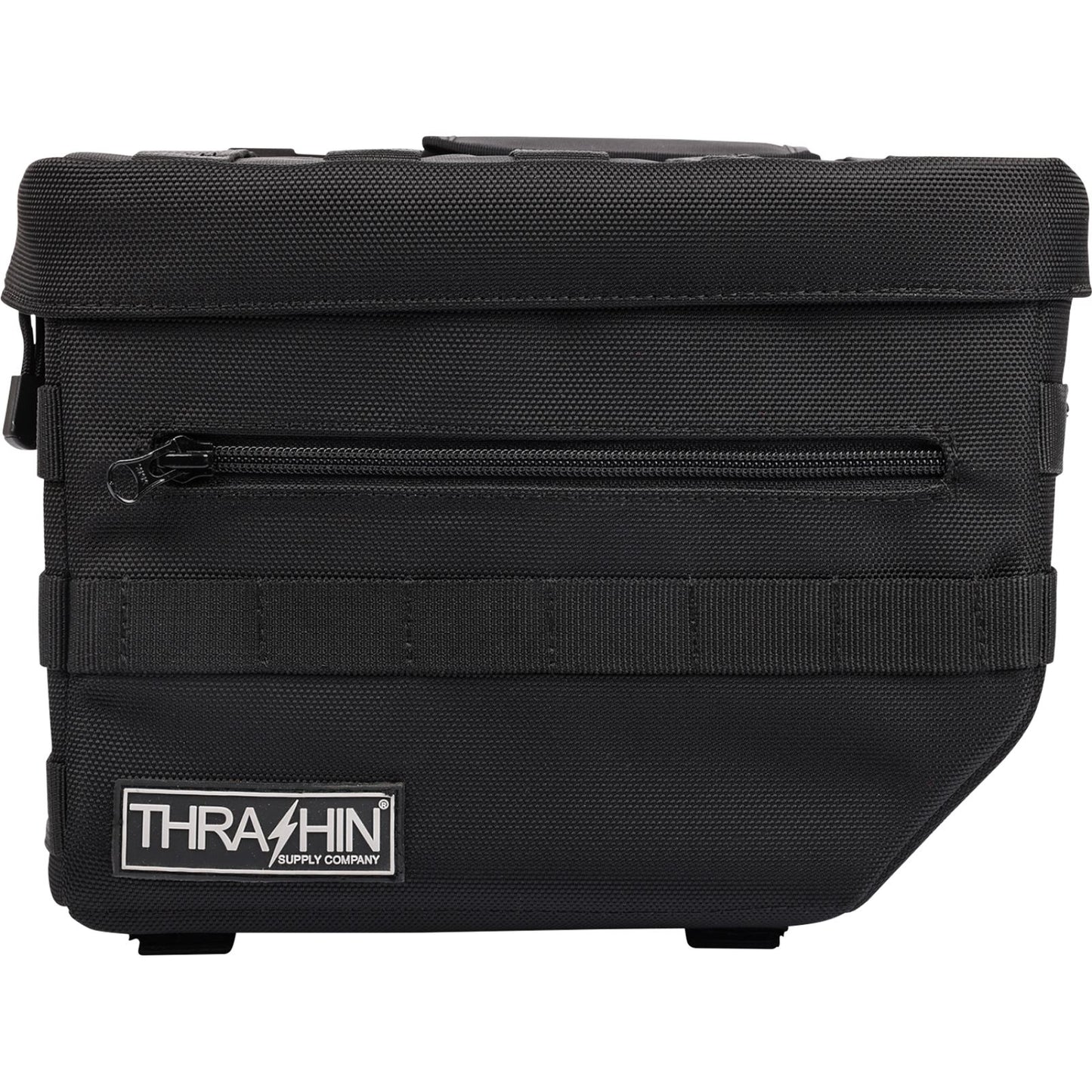 Thrashin Supply Company Essential Saddlebags - Black [MPN: TSB-0006]_1137919