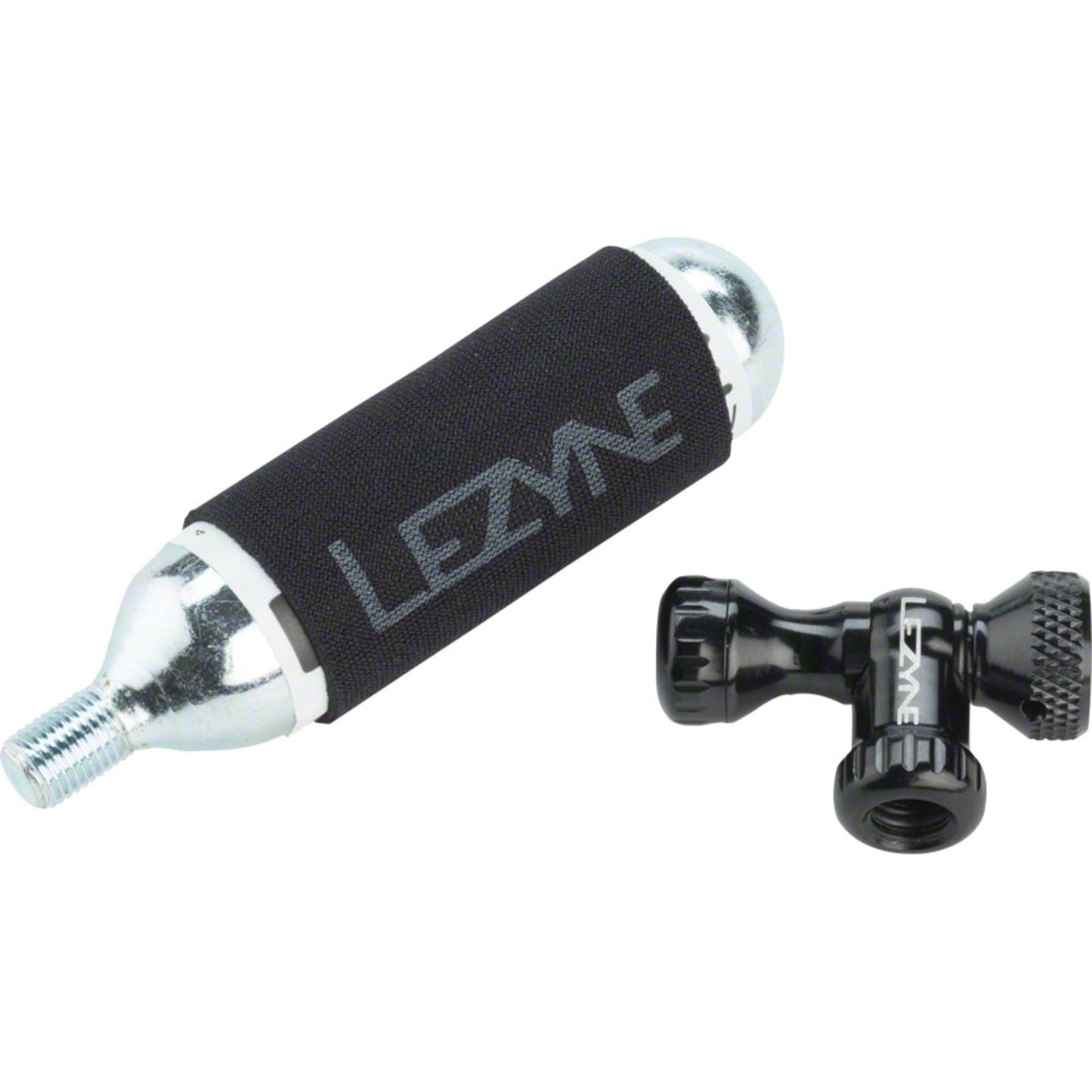 Lezyne CO2 Dispenser/Inflator - Gloss Black - 25 g [MPN: 1C2CTRLDRV204]_1216850