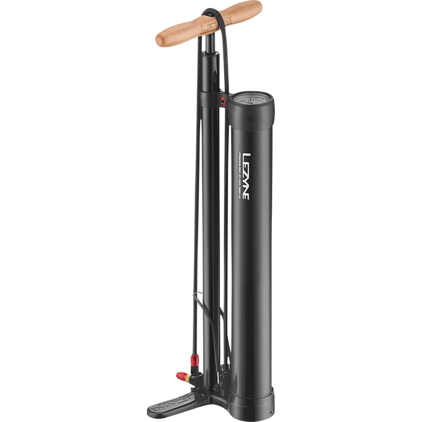 Lezyne Overdrive Pressure Floor Pump [MPN: 1FPPRODRV204]_1137369