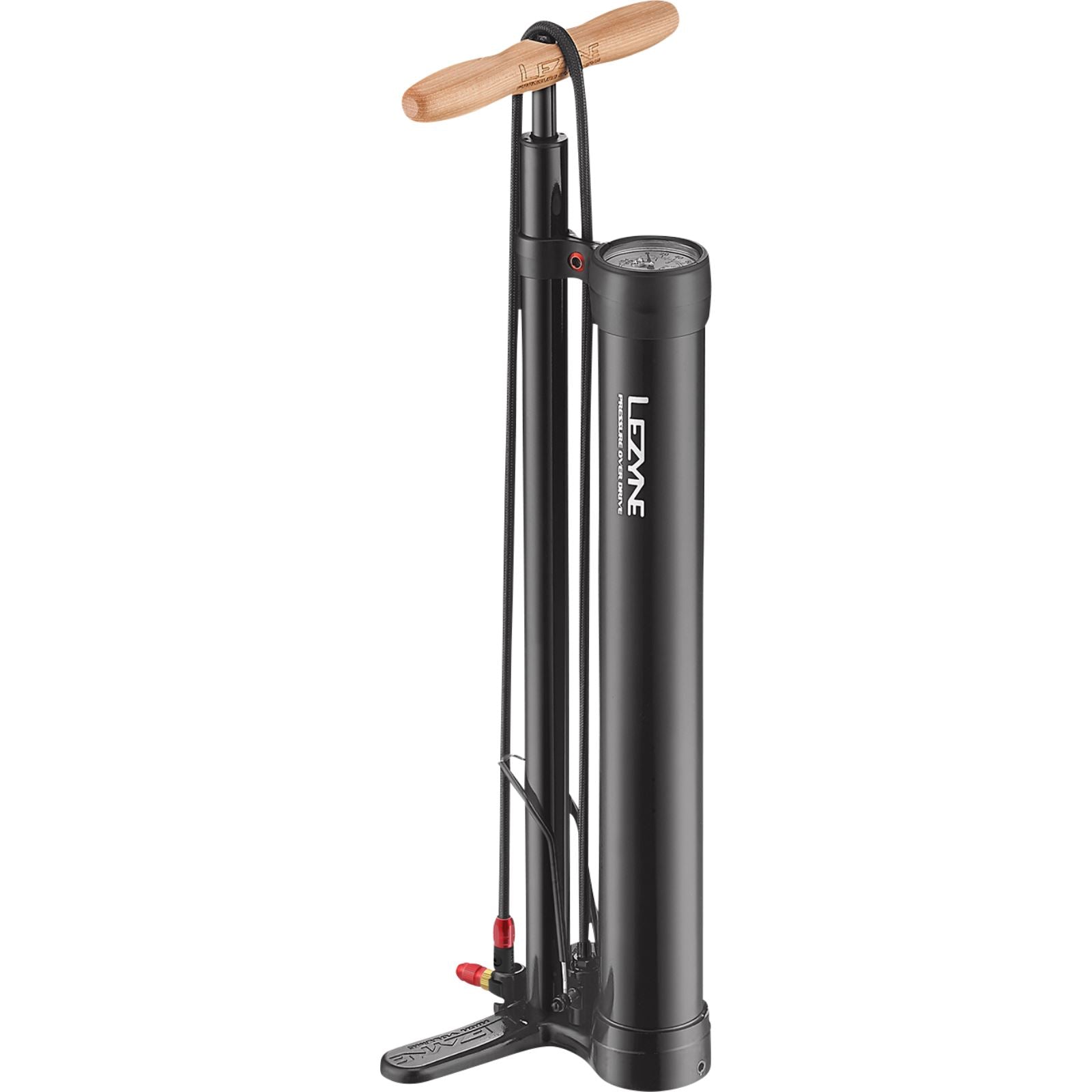 Lezyne Overdrive Pressure Floor Pump [MPN: 1FPPRODRV204]_1137369
