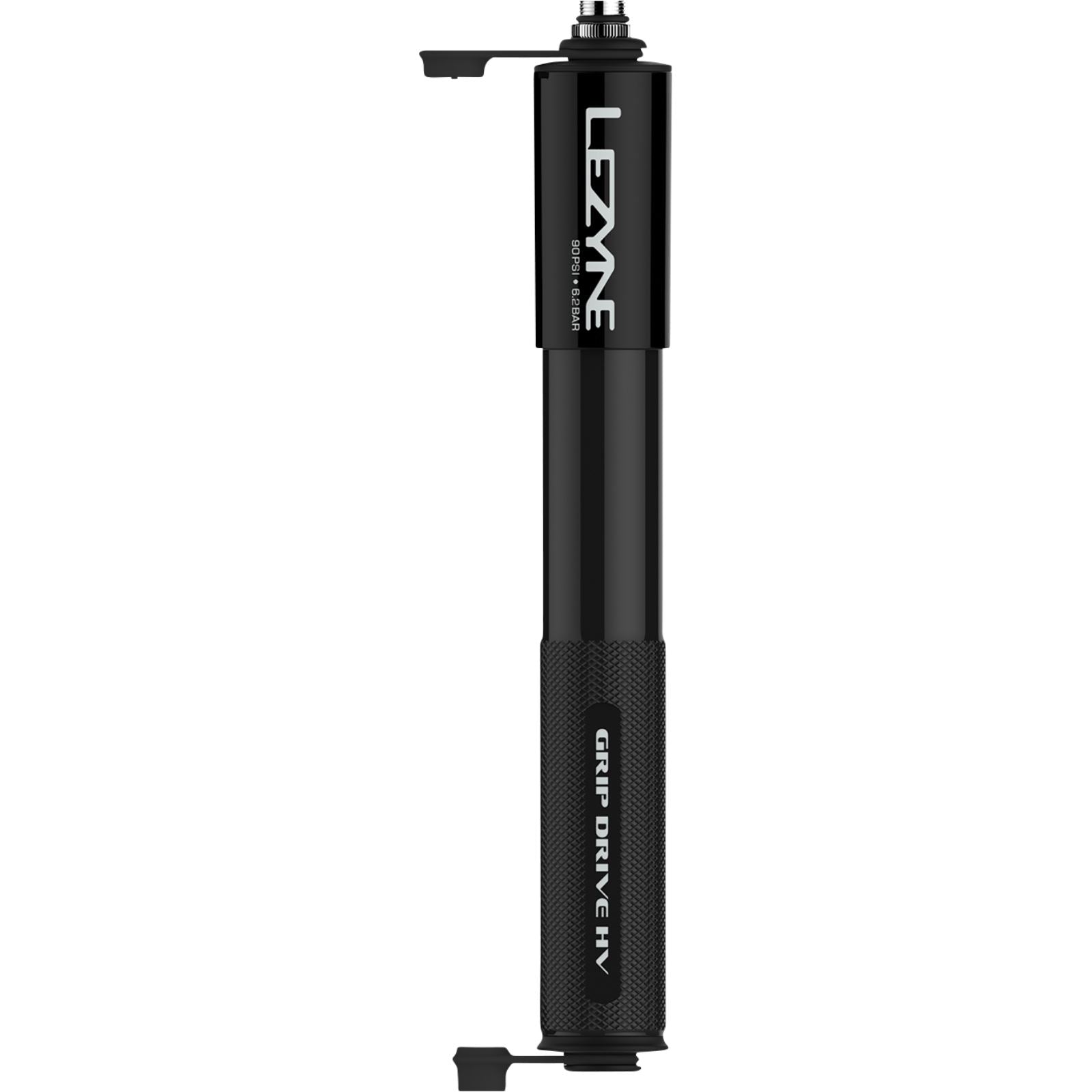 Lezyne Grip Hand Pump - High-Volume - Black - Medium [MPN: 1MPGRIPHVV1M04]_1137373