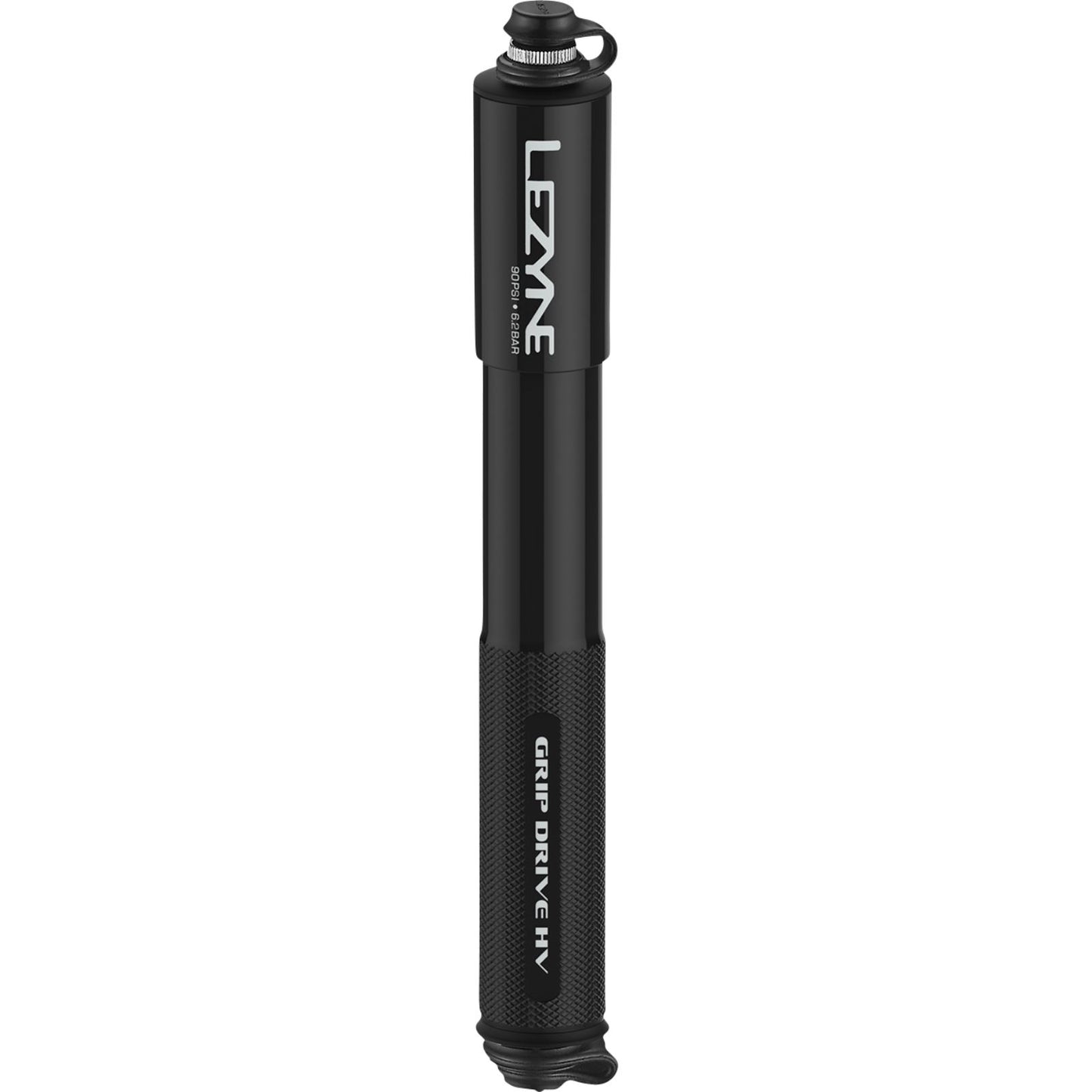 Lezyne Grip Hand Pump - High-Volume - Black - Medium [MPN: 1MPGRIPHVV1M04]_1137374