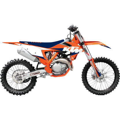 D'Cor Motorcycle Graphic Kit - White - Racing [MPN: 20-30-224]_1147030