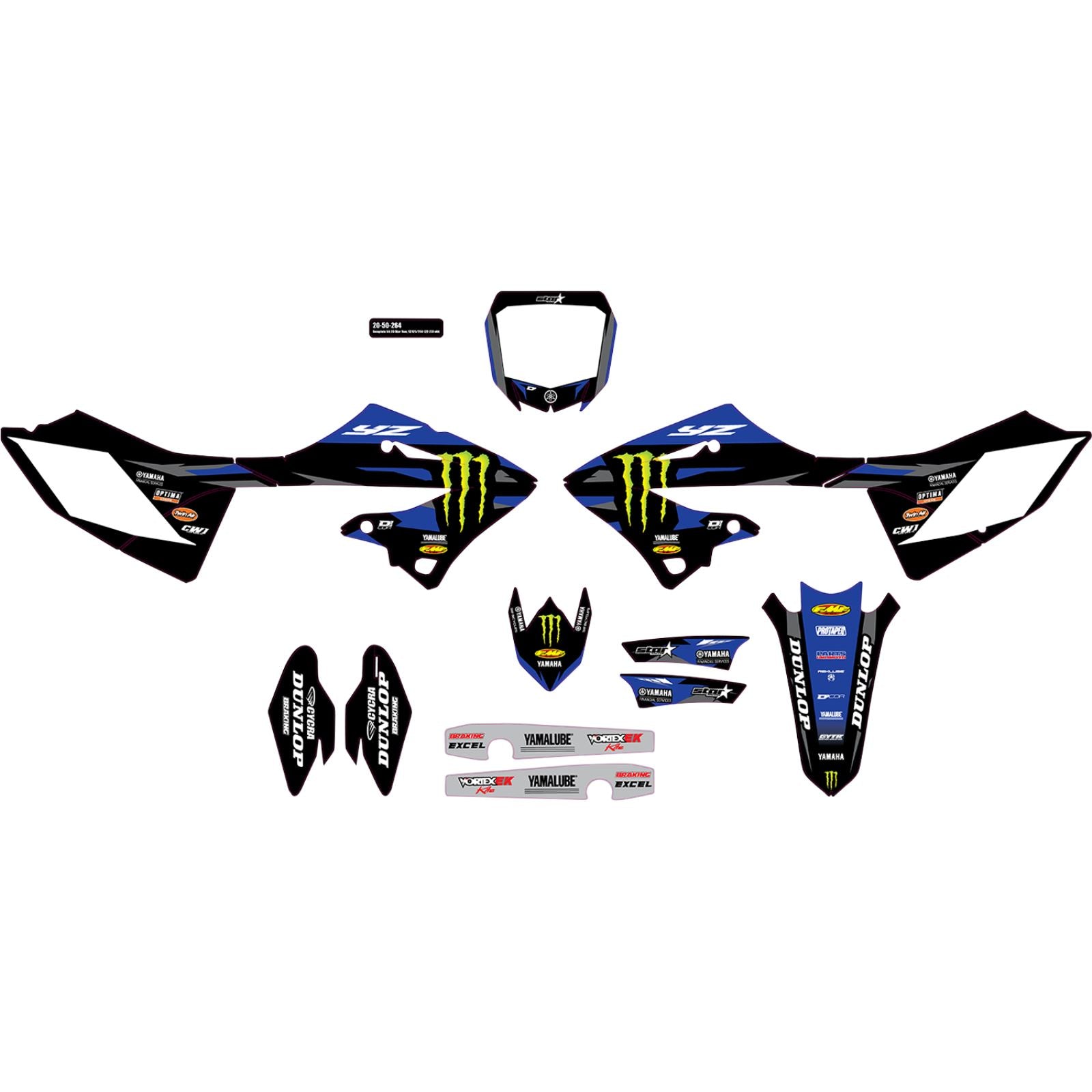 D'Cor Motorcycle Graphic Kit - '23 Star [MPN: 20-50-264]_1147033